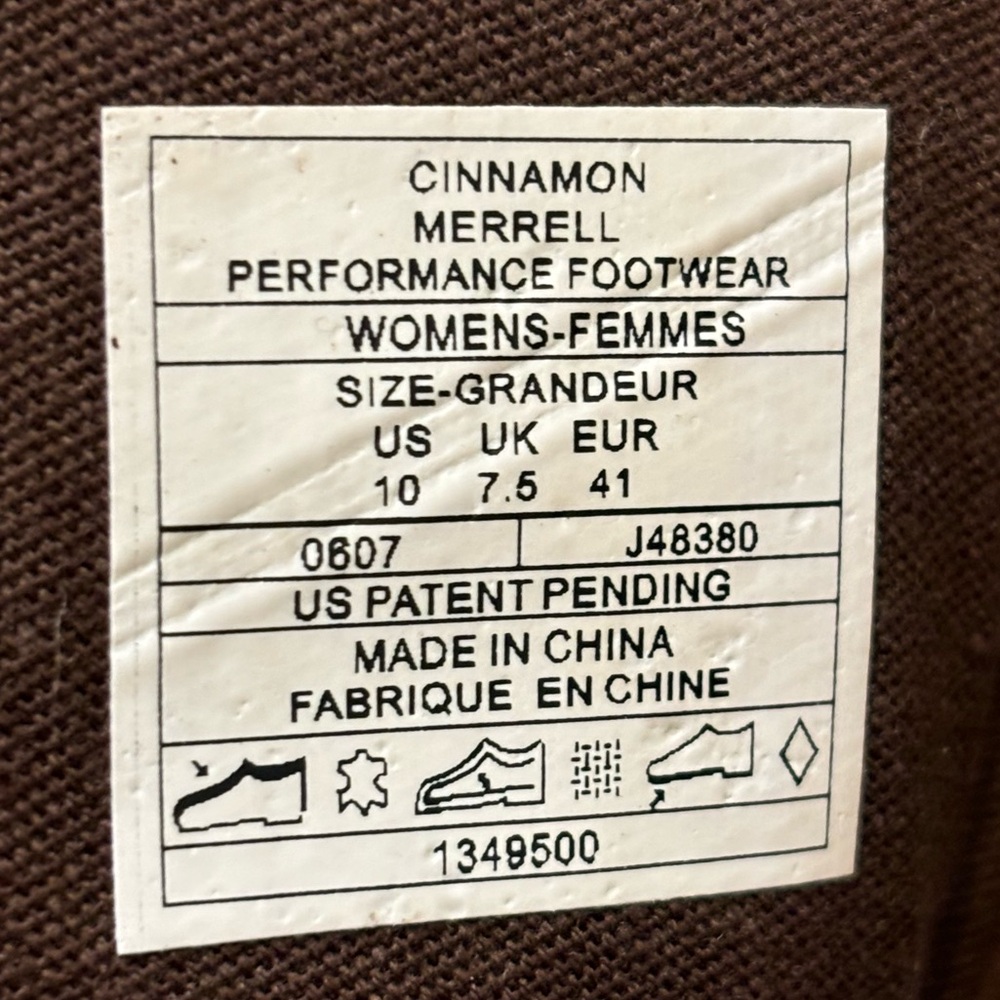 Merrell Cinnamon Performance Boots Womens Size 9 … - image 2